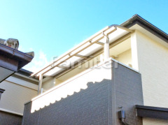 ベランダ屋根 LIXILスピーネ2階
