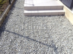 タイルデッキ LIXILグレイスランド300角 バラス砕石