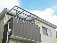 ベランダ屋根 フラットテラス2階