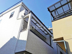 ベランダ屋根 YKKヴェクター2階