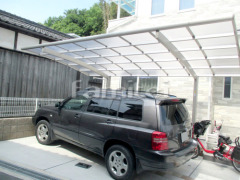 カーポート YKKレイナポート1台 ベランダ屋根 フラットテラス