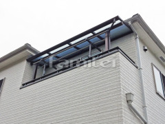 ベランダ屋根 YKKヴェクター2階
