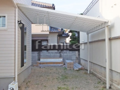 雨除け屋根 LIXILスピーネ1階