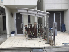 自転車バイク屋根 YKKレイナポート