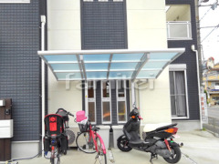 自転車バイク屋根 YKKレイナポート