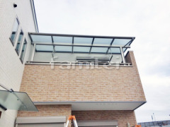 洗濯干し屋根 YKKAP ヴェクターテラス屋根(ベクター) 2階用 F型フラット屋根 物干し