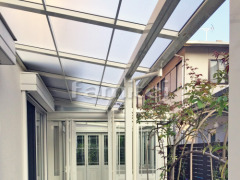 雨除け屋根 LIXILリクシル スピーネ 1階用 F型フラット屋根