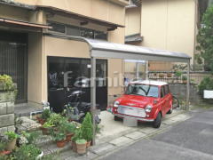 雨除け屋根 YKKヴェクター1階