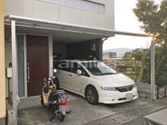 雨除け屋根 LIXILスピーネ1階