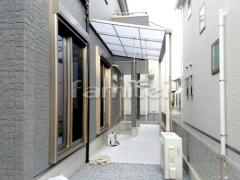 洗濯干し屋根 LIXILスピーネ1階