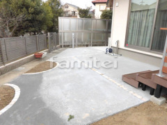 お庭リフォーム外構