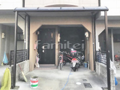 雨除け屋根 レギュラーテラス1階