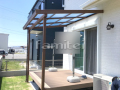 フル木製調テラス屋根 LIXILシュエット1階