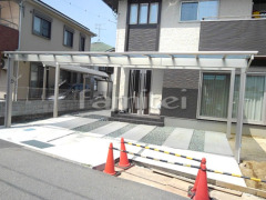 カーポート YKKエフルージュ横3台