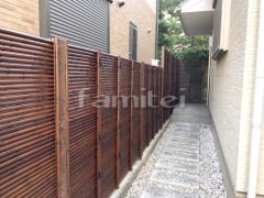 和風目隠し人工竹垣 TAKASHO御簾垣