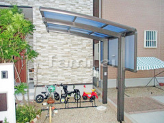 自転車バイク屋根 LIXILネスカR 目隠しパネル