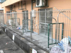 境界フェンス塀 勝手口門扉