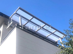 ベランダ屋根 LIXILテラスVA2階 目隠しフェンス塀 YKKシンプレオ5型