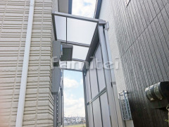 雨除け屋根 LIXILスピーネ1階 目隠しパネル カーポート補修