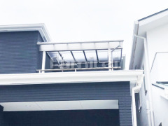 ベランダ屋根 YKKヴェクター2階 積雪50cm対応