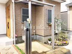 雨除け屋根 フラットテラス1階