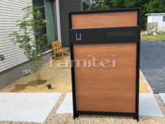 新築シンプル オープン外構