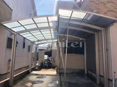 カーポート YKKレイナポート縦1.5台+1台