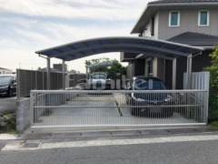 カーポート フェンス