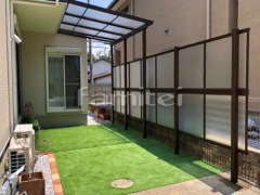 フル木製調テラス屋根 三協ナチュレ1階