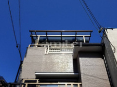洗濯干し屋根 三協レボリューA3階