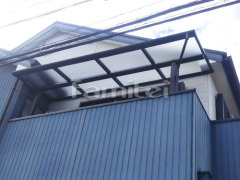ベランダ屋根 フラットテラス2階