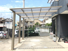 カーポート 三協セルフィ1台 柱なし雨除け屋根 LIXILスピーネ