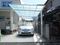 カーポート 三協セルフィ縦1.5台