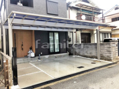 カーポート YKKエフルージュ横3台