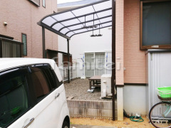 雨除け屋根 LIXILスピーネ1階