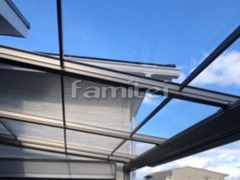 ベランダ屋根 三協レボリューA 2階