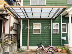 木製調カーポート LIXILフーゴAプラス1台