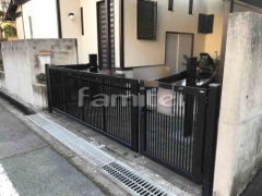 電動跳ね上げ式門扉 三協アルミ ラビーネ2型