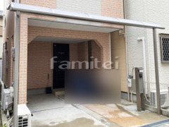 雨除け屋根 LIXILスピーネ1階