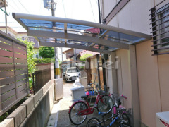 自転車バイク屋根 YKKレイナポート