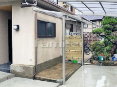 雨除け屋根 YKKソラリア1階