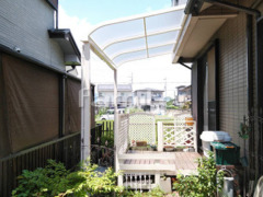 雨除け屋根 YKKソラリア1階