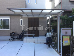 カーポート 三協スカイリード ベランダ屋根 YKKソラリア
