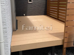 人工木材ウッドデッキ LIXILリクシル 樹ら楽ステージ(きらら) 樹脂