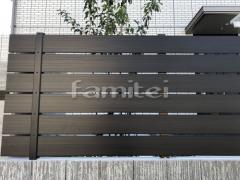 人工木・樹脂 フェンス(木調) F&F マイティウッド ベーシック極 目隠し 木調・ラティス 樹脂