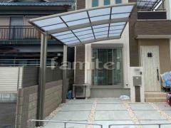 カーポート LIXILネスカR1台 ベランダ屋根 スピーネ2階