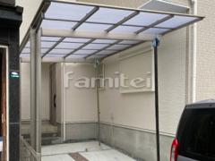 カーポート LIXILネスカF1台 ベランダ屋根 スピーネ2階 目隠しフェンス