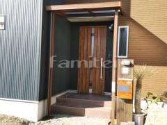 フル木製調テラス屋根 LIXILシュエット 1階