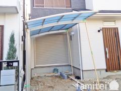 カーポート YKKAP レイナポートグラン 1台用(単棟) R型アール屋根