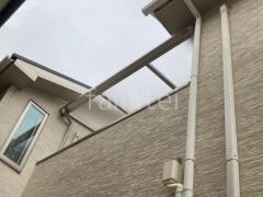 2階ベランダ屋根 YKKAP ソラリアF フラット屋根 スタンダード 壁付
